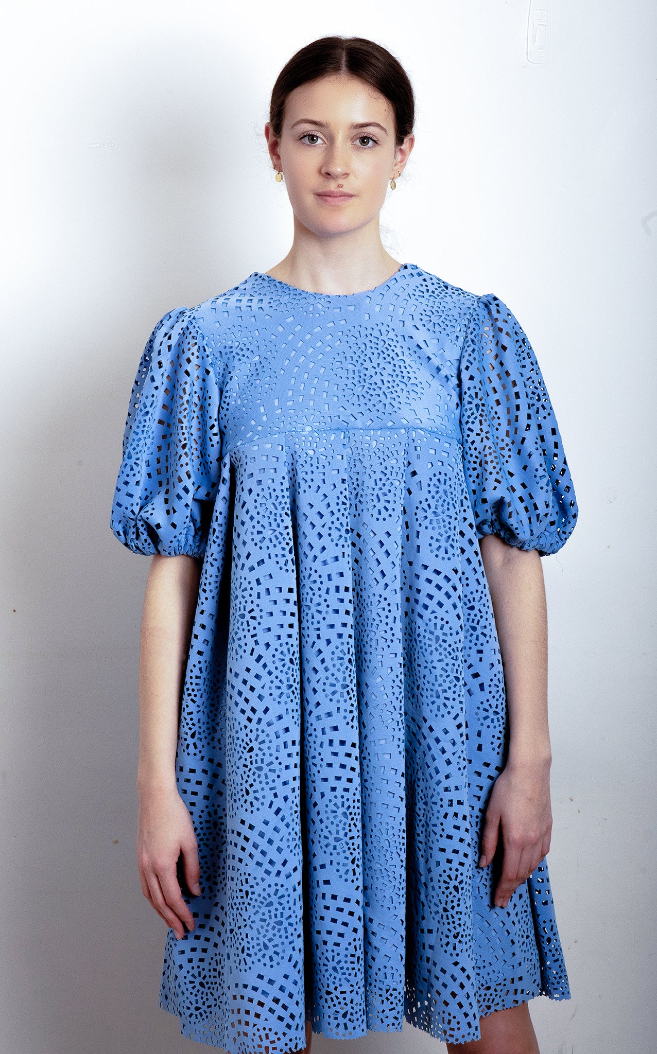 Lasercut Trapeze dress