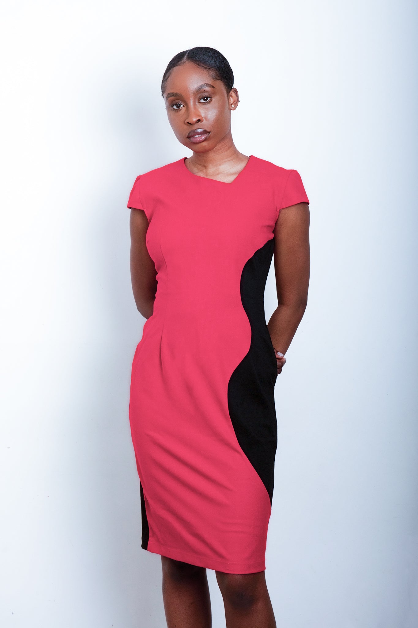 Colour block dress Qyoot Colour block dress Qyoot